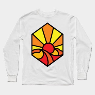 Sunset Wave Long Sleeve T-Shirt